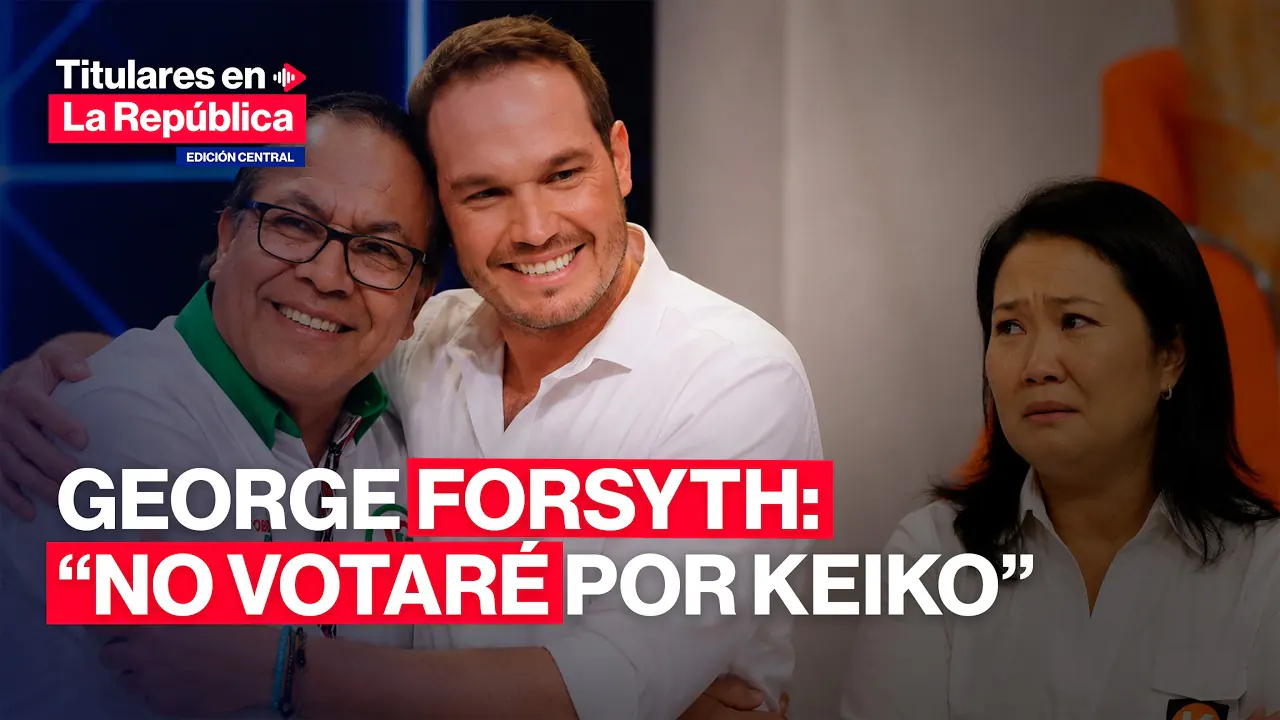 Reproducir: 🔴GEORGE FORSYTH apoyaría a SANCHEZ en segunda vuelta y rechaza votar por KEIKO | #tlr
