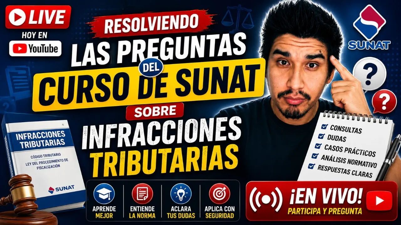 Reproducir: Resolviendo  Preguntas del Curso de Sunat