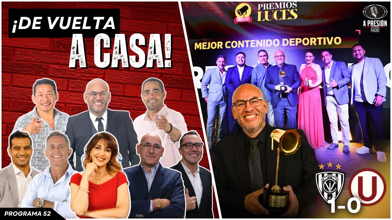 Reproducir: ¡DE VUELTA A CASA! GANAMOS LOS PREMIOS LUCES (PROGRAMA ESPECIAL)
