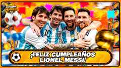 EN VIVO: MESSI CELEBRA SUS 39 AÑOS EN LA COPA | CATEGORÍA MUNDIAL