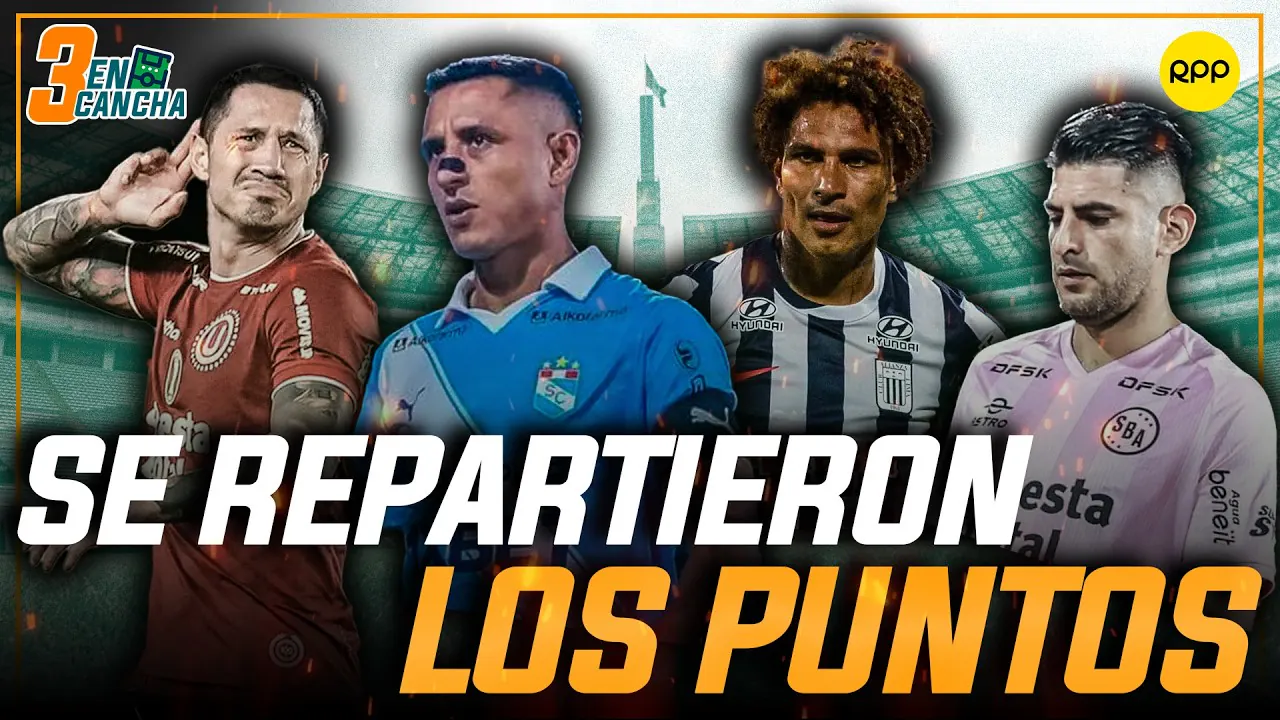 Reproducir: #ENVIVO | 🔴 ¡UNIVERSITARIO, ALIANZA, CRISTAL Y BOYS SE REPARTIERON LOS PUNTOS! #3ENCANCHA