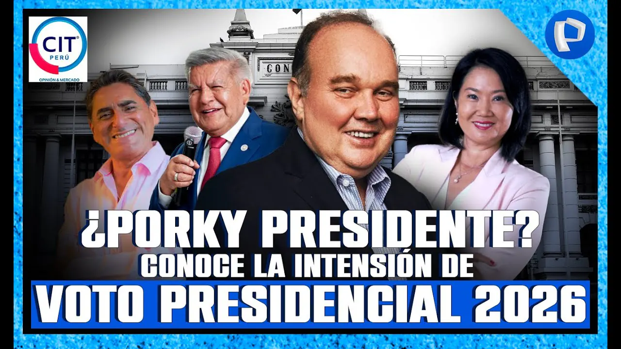 Reproducir: 🔍🗳️ Descubre quién encabeza las preferencias presidenciales 2026 🇵🇪👀 | #PanamericanaDigital