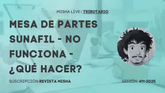 MESA DE PARTES SUNAFIL - NO FUNCIONA - QUE HACER