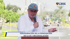Inauguración de la renovación de la av. Circunvalación | 16 de mayo.