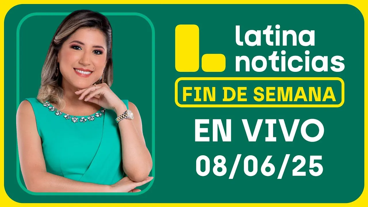 Reproducir: LATINA NOTICIAS EDICIÓN MEDIODÍA - DOMINGO 08 DE JUNIO DEL 2025