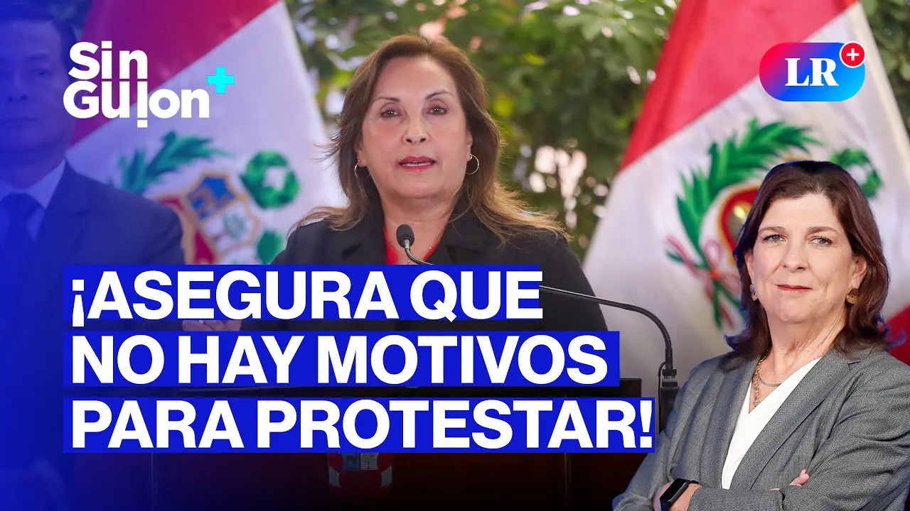 Reproducir: Desde la PROTESTA, y LÓPEZ ALIAGA y la evidencia | Sin Guion con Rosa María Palacios