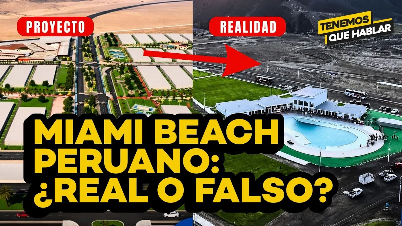 Reproducir: 🔴 EL 'MIAMI BEACH PERUANO': PROYECTO VENDE MILES DE LOTES SIN CONSTRUIR VIVIENDAS EN CASMA | TQH