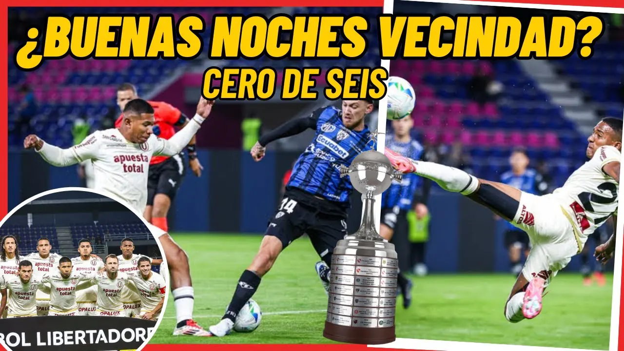 Reproducir: IDV (1-0) UNIVERSITARIO ¿eliminado de la LIBERTADORES?