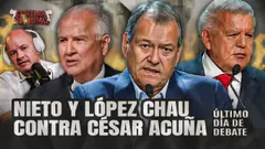 REACCIÓN AL 6TO DEBATE: ¿NIETO Y LOPEZ CHAU PODRÁN CONTRA ACUÑA?