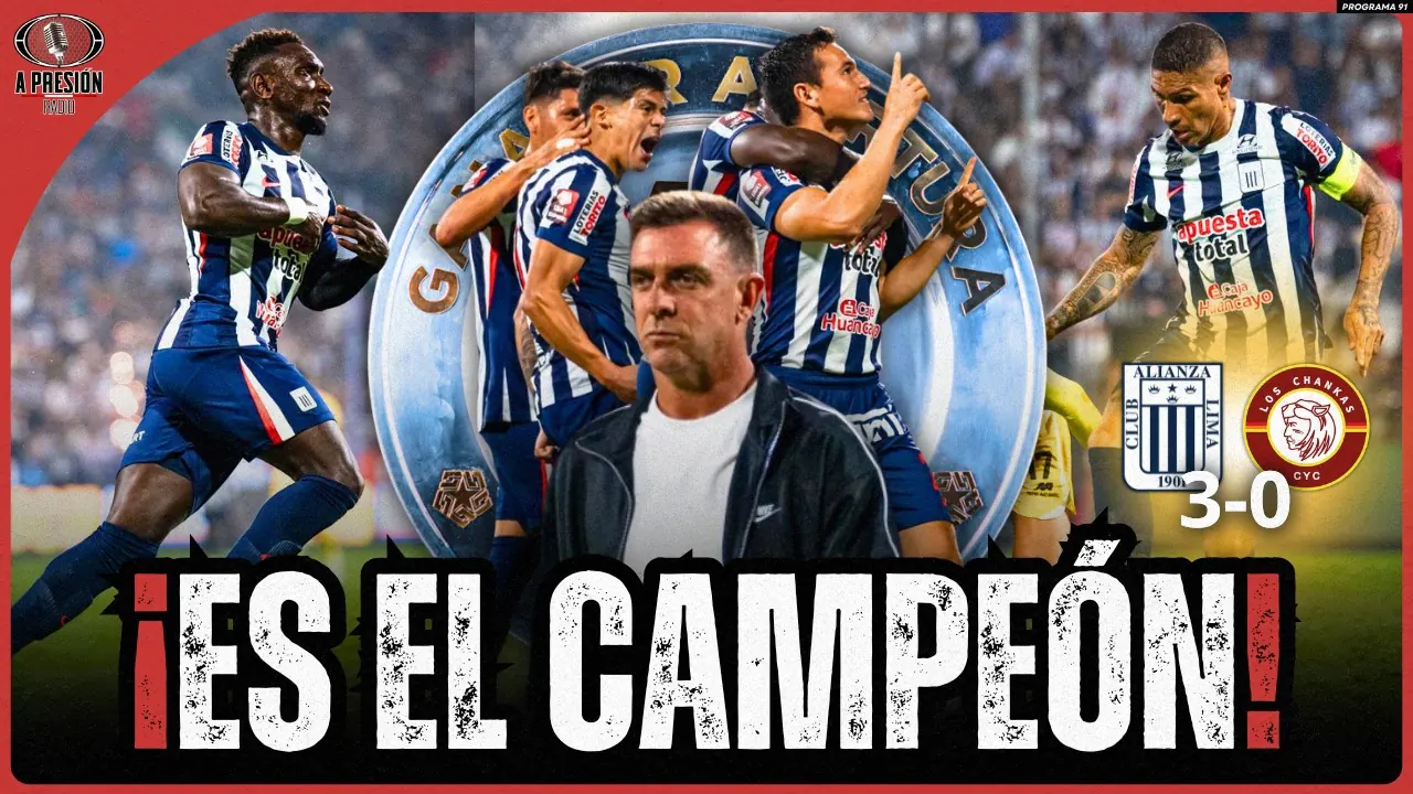 Reproducir: 🔴 EN VIVO: ALIANZA LIMA VS. LOS CHANKAS CYC (TORNEO APERTURA)