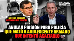 #EnVivo Poder Judicial libera a policía que abatió a ladrón adolescente armado que intentó asaltarlo
