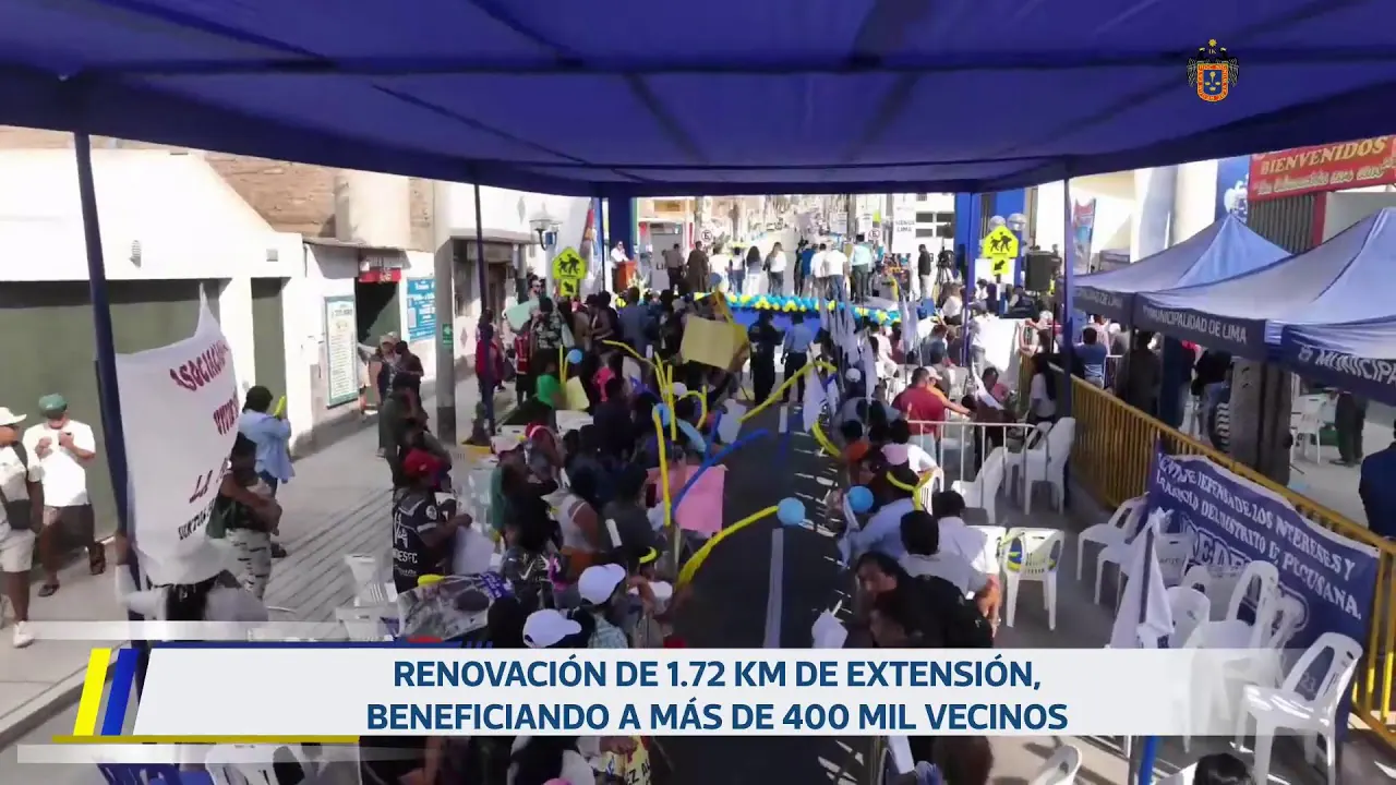 Reproducir: Inauguración de la av. Lima. 28 de abril.