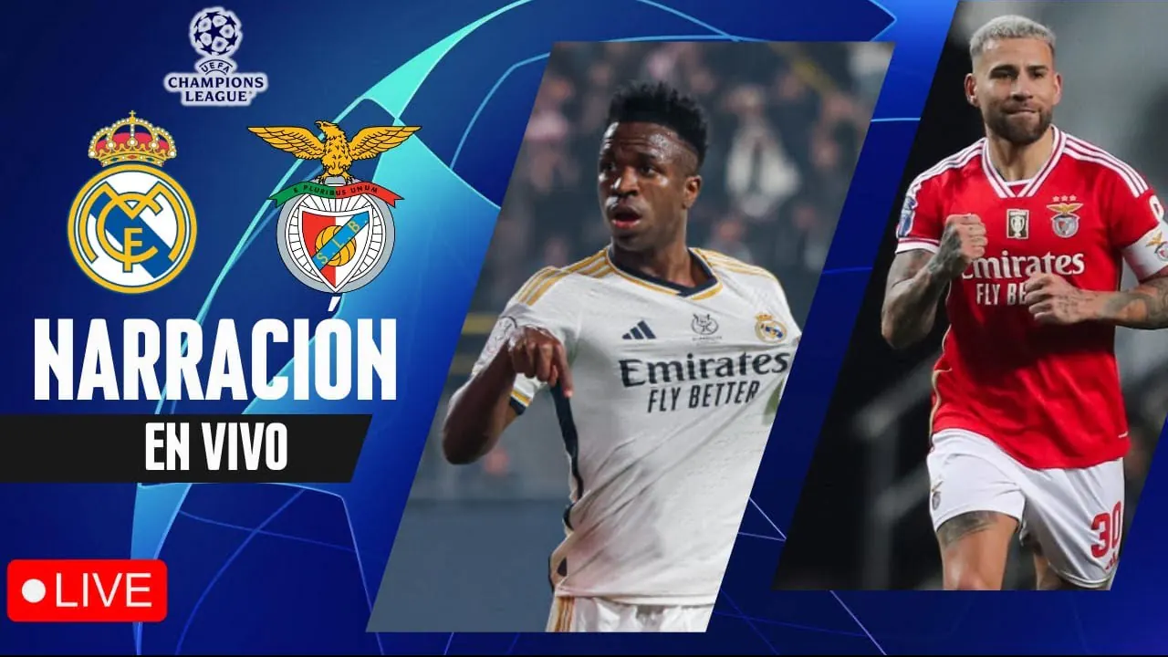Reproducir: ✅ REAL MADRID vs BENFICA EN VIVO 🏆 PARTIDO DE VUELTA CHAMPIONS LEAGUE | DAMMBRO OFFICIAL