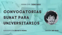 CONVOCATORIAS SUNAT PARA UNIVERSITARIOS