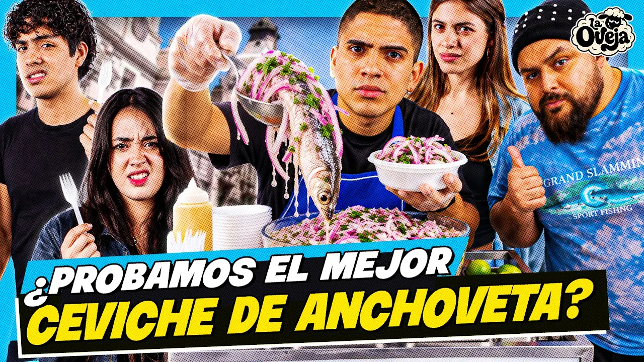 Reproducir: PROBAMOS EL CEVICHE DE ANCHOVETA VIRAL 😮  |  ESTO ES “LA OVEJA” 🐑
