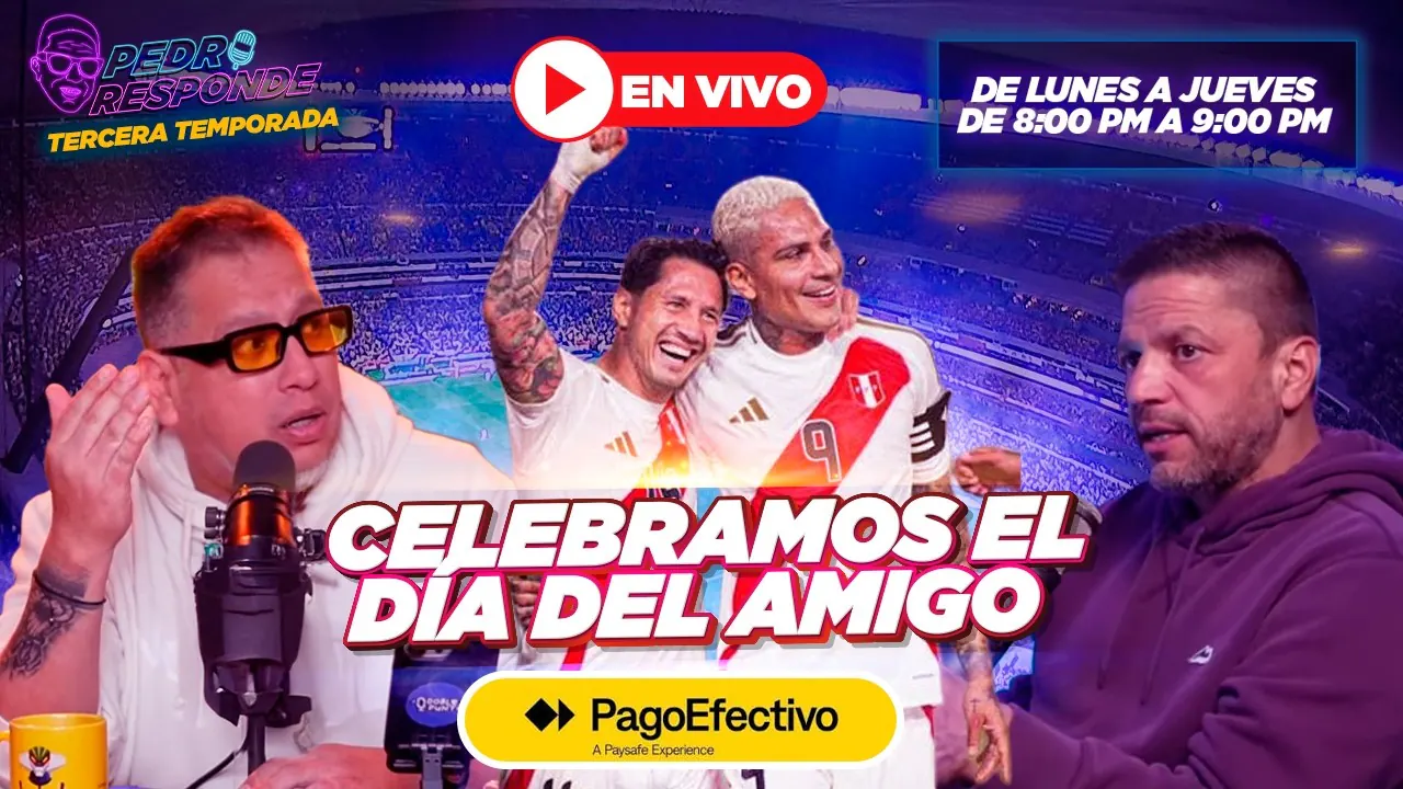 Reproducir: CELEBRAMOS EL DÍA DEL AMIGO CON BRUNO Y PEDRO ¡PEDRO RESPONDE EN VIVO!  |#PedroResponde