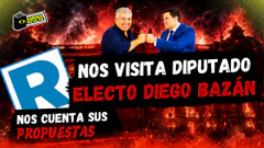 NOS VISITA DIEGO BAZÁN, SENADOR ELECTO POR RENOVACIÓN POPULAR - AGENDA OCULTA
