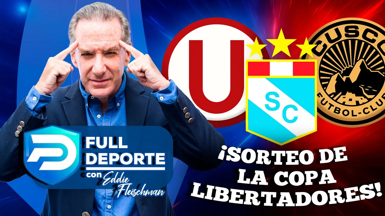 Reproducir: EQUIPOS PERUANOS YA CONOCEN SUS RIVALES EN LA FASE DE GRUPOS DE COPA LIBERTADORES 2026