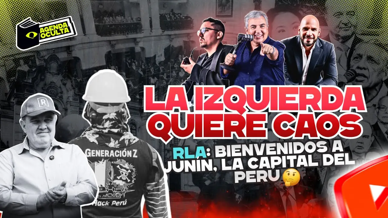 Reproducir: LA IZQUIERDA QUIIERE CAOS - AGENDA OCULTA