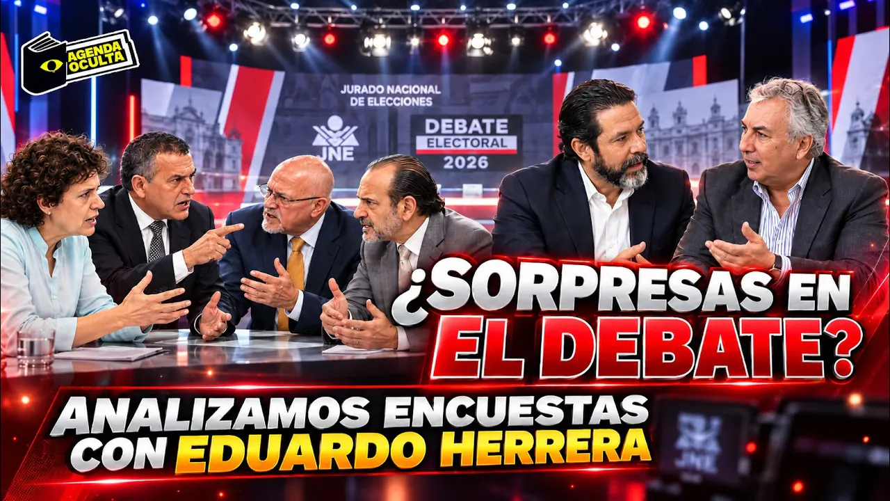 Reproducir: ¿QUIÉN GANÓ EL DEBATE ELECTORAL A LA ACALDÍA DE LIMA?  - AGENDA OCULTA