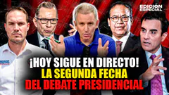 #EnVivo Debate presidencial 2026: sigue en directo la segunda fecha