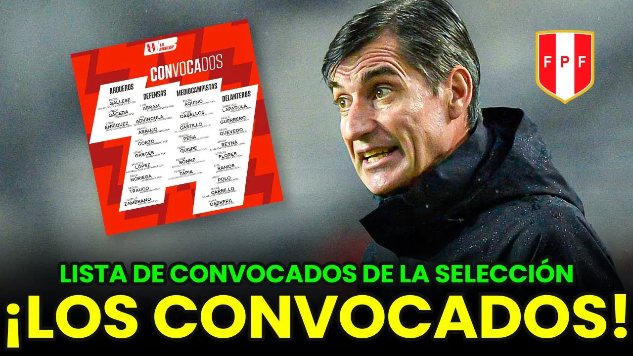 Reproducir: 🔴 #ENVIVO |LOS CONVOCADOS DE PERÚ PARA ENFRENTAR A BOLIVIA Y VENEZUELA | REGRESOS, BAJAS Y SORPRESAS
