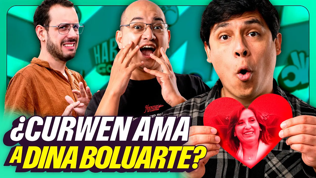 Reproducir: ¿CURWEN ACEPTA QUE AMA A DINA BOLUARTE? | BALCAZAR DICE CADA DÍA ES MÁS INTELIGENTE | HABLA GOOD