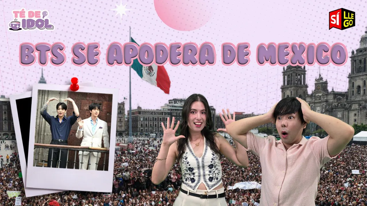 Reproducir: ¡LOCURA POR BTS💜 EN MÉXICO🇲🇽! TODO SOBRE SU BALCONAZO | TÉ DE IDOL🍵 | CHISMECITO Y NOTICIAS DEL KPOP