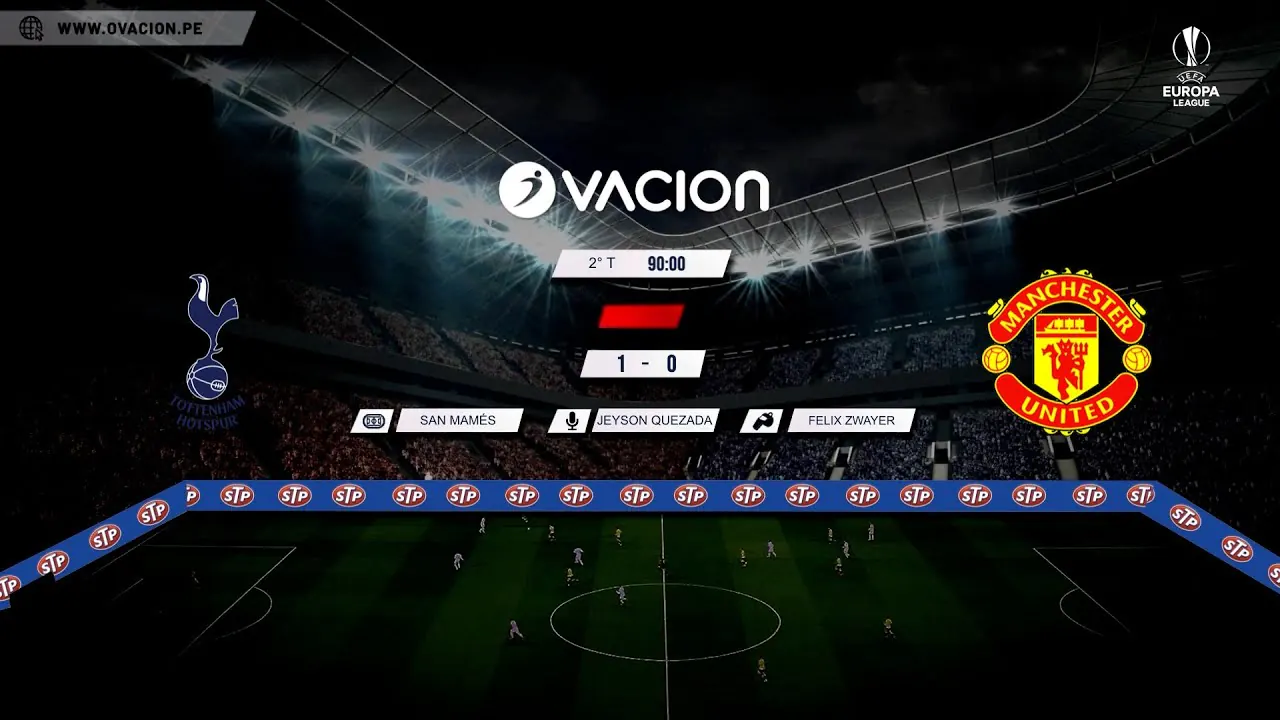 Reproducir: Tottenham vs Manchester United  por RADIO OVACION 🔴 #ENVIVO | EUROPA LEAGUE - FINAL
