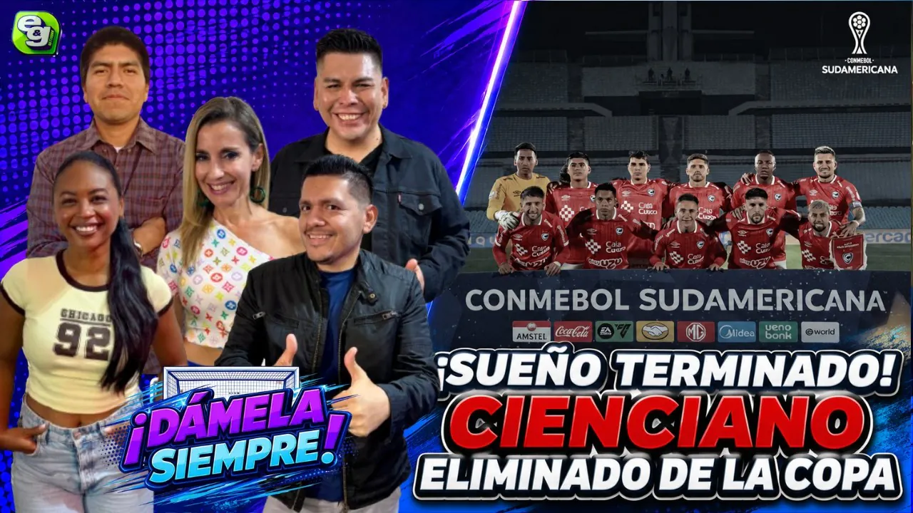 Reproducir: [DS] 😢 ¡GRACIAS, CIENCIANO! EL "PAPÁ" ELIMINADO DE LA SUDAMERICANA 🏆