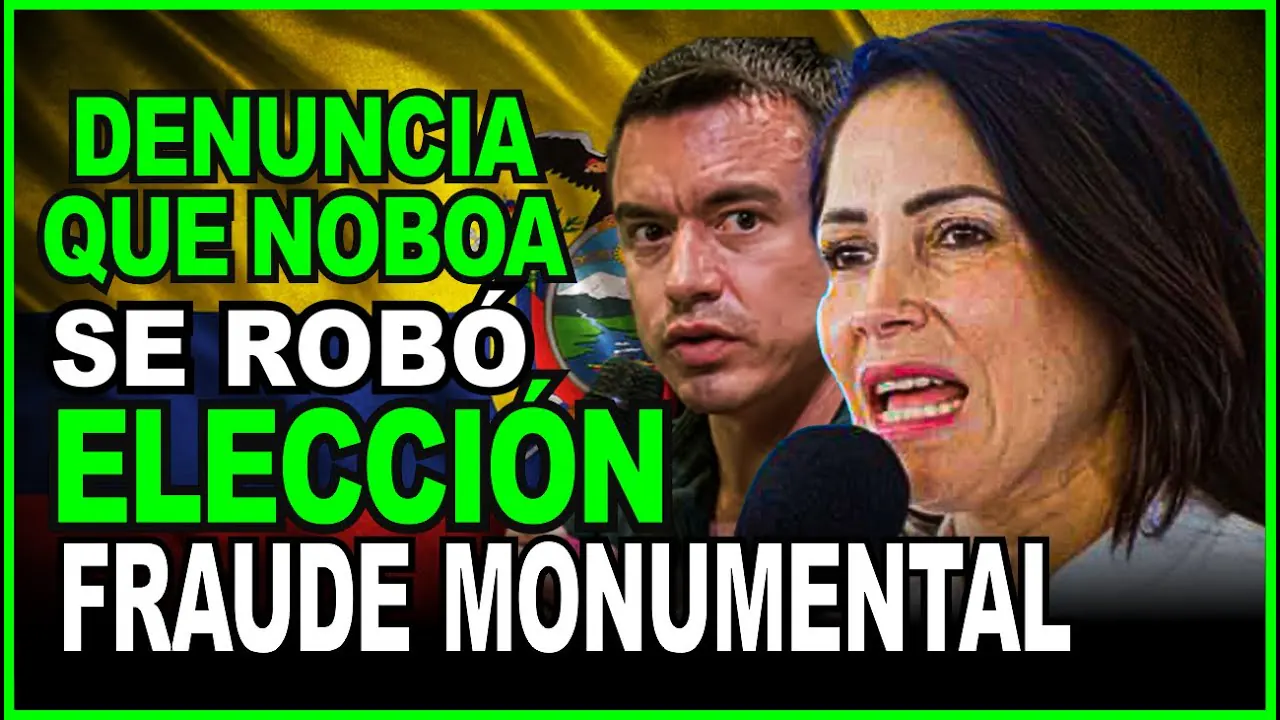 Reproducir: ALERTA! LUISA GONZALES NO RECONCE RESULTADOS Y RESULTADOS Y DENUNCIA FRAUDE