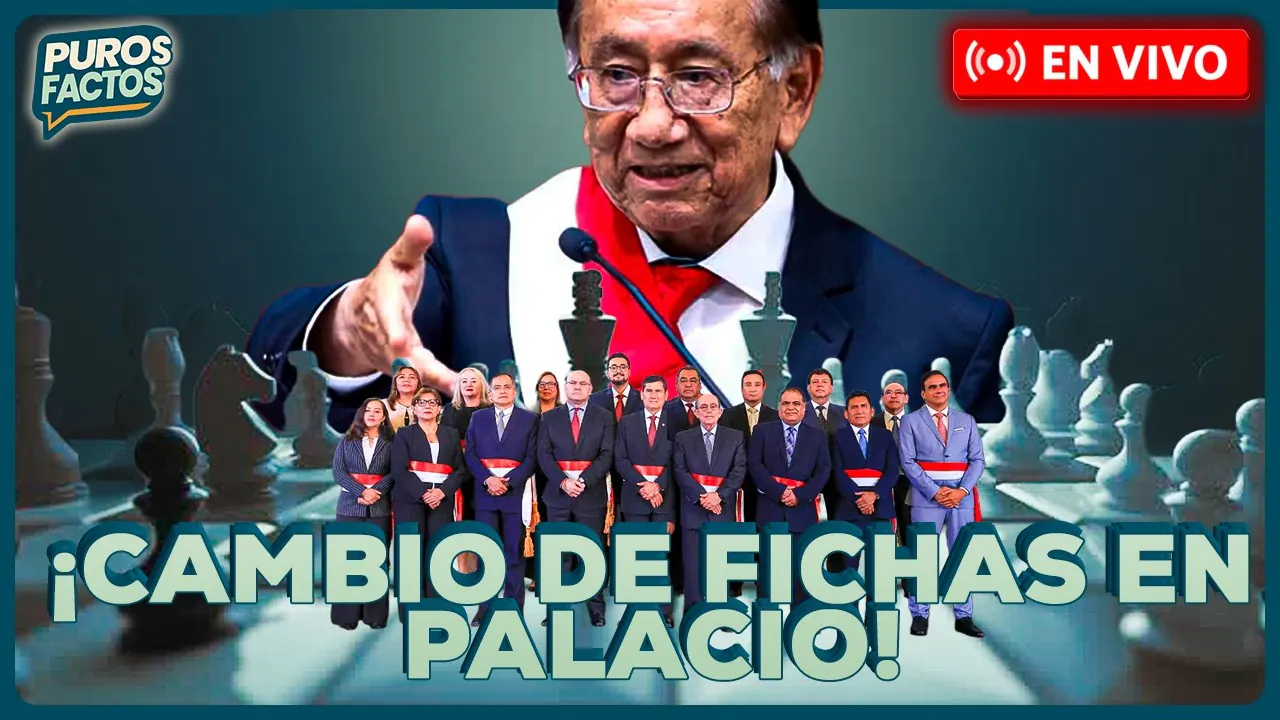 Reproducir: 🚨 #ENVIVO | ¡CAMBIO DE FICHAS EN PALACIO! ENTRA NUEVO GABINETE MINISTERIAL #PUROSFACTOS #FEEG2026
