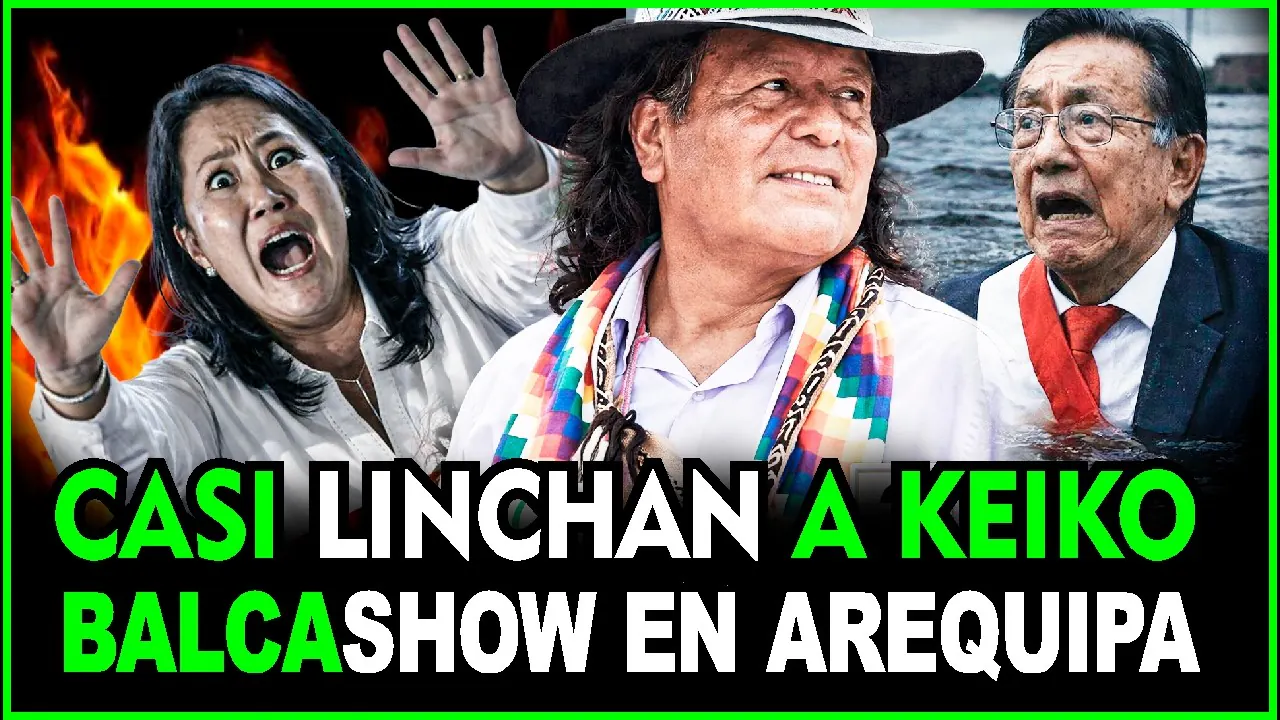 Reproducir: 🔥CASI LINCHAN A KEIKO EN LA SELVA, BALCAZAR PURO SHOW EN AREQUIPA DIALOGO CON PLABLO SALAS
