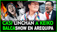 CASI LINCHAN A KEIKO EN LA SELVA, BALCAZAR PURO SHOW EN AREQUIPA DIALOGO CON PLABLO SALAS