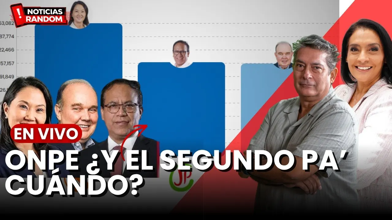 Reproducir: ONPE ¿Y EL SEGUNDO PA' CUÁNDO? - NOTICIAS RANDOM