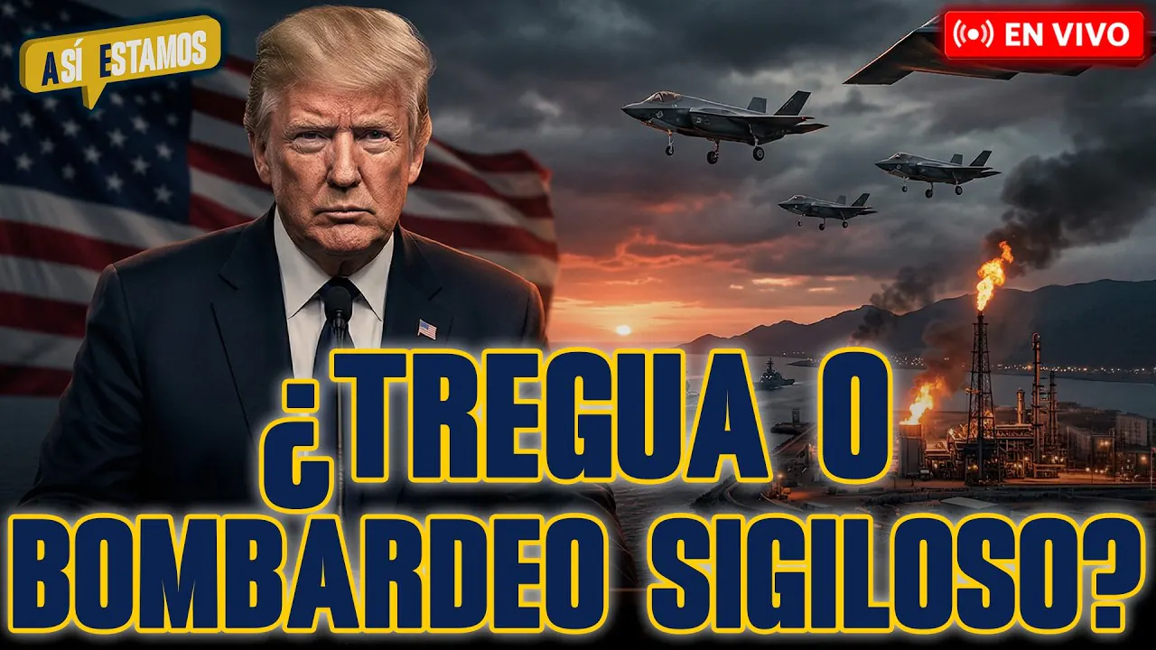Reproducir: 🚨#ENVIVO | TRUMP ANUNCIA ALTO AL FUEGO DE DOS SEMANAS | ¡4 DÍAS PARA LAS ELECCIONES! #ASÍESTAMOS