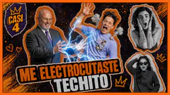 ¡ME ELECTROCUTASTE TECHITO! Carlos Bruce electrocuta a su asesor "voluntariamente" | CASI 4