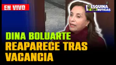 EN VIVO | Dina Boluarte reaparece y declara a la prensa tras la vacancia: "No me iré del país"