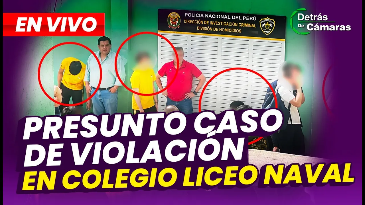 Reproducir: 🟣 PRESUNTO CASO DE VIOLACIÓN EN COLEGIO LICEO NAVAL– Panamericana TV
