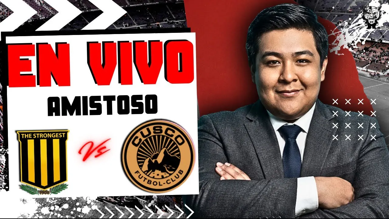 Reproducir: THE STRONGEST VS CUSCO FC: TRANSMISIÓN EN VIVO DEL PARTIDO AMISTOSO