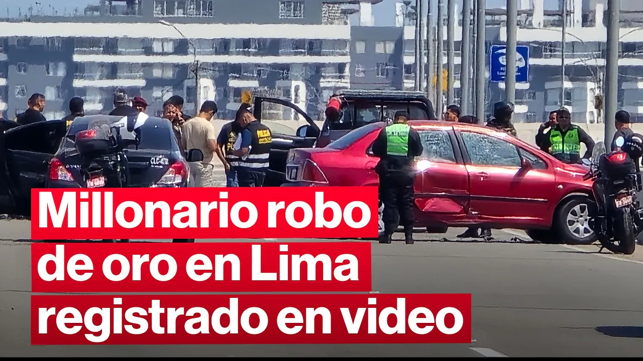 Reproducir: 🔴Asalto de película en San Miguel: roban lingotes de oro y dejan 2 heridos | #EnVivoLR