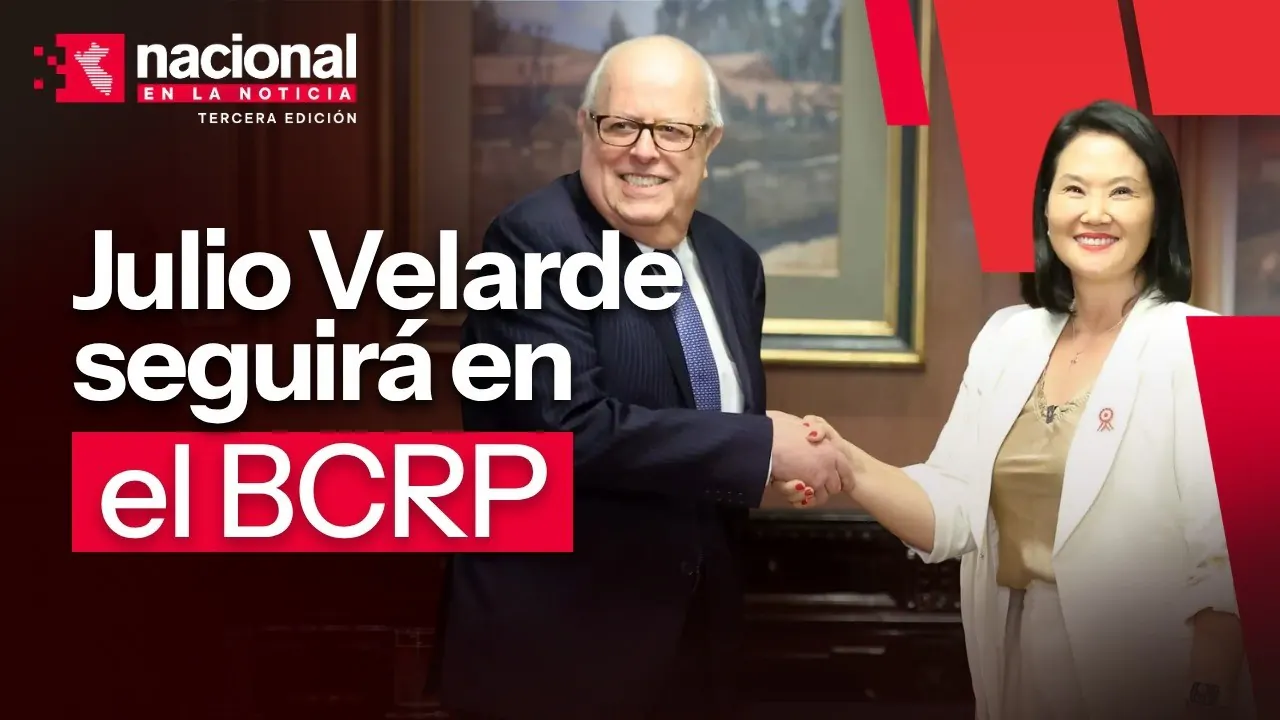 Reproducir: Julio Velarde continuará en el BCR a pedido de la presidenta electa, Keiko Fujimori | Radio Nacional