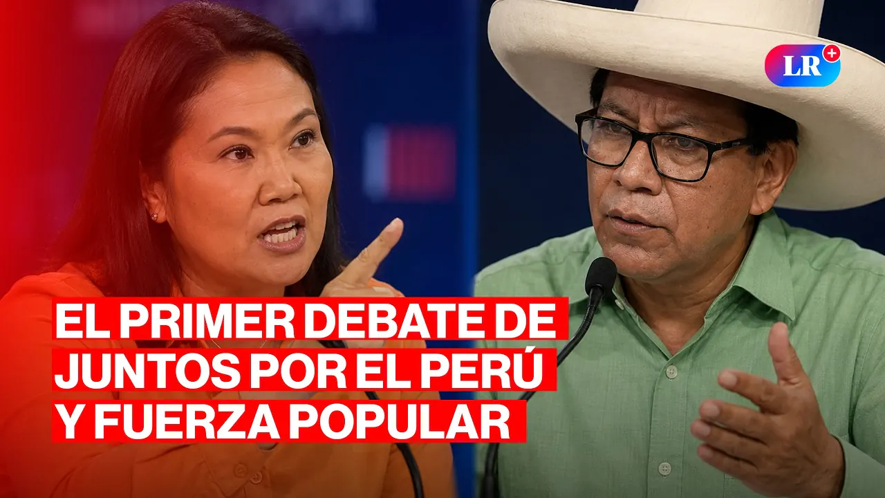 Reproducir: DEBATE PRESIDENCIAL EN VIVO: KEIKO FUJIMORI Y ROBERTO SÁNCHEZ PRESENTAN SUS EQUIPOS