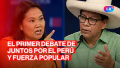 DEBATE PRESIDENCIAL EN VIVO: KEIKO FUJIMORI Y ROBERTO SÁNCHEZ PRESENTAN SUS EQUIPOS