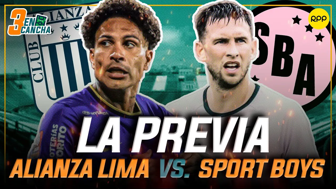 Reproducir: #ENVIVO🔴ALIANZA LIMA VS. SPORT BOYS: ¡SOLO SIRVE GANAR!  #3ENCANCHA