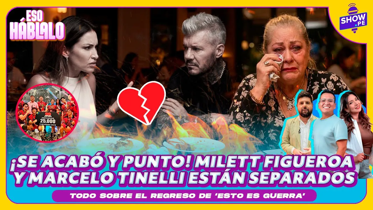 Reproducir: 🔴MILETT Y TINELLI TERMINARON. DOÑA MARTHA RESPONDE A SHOW PE