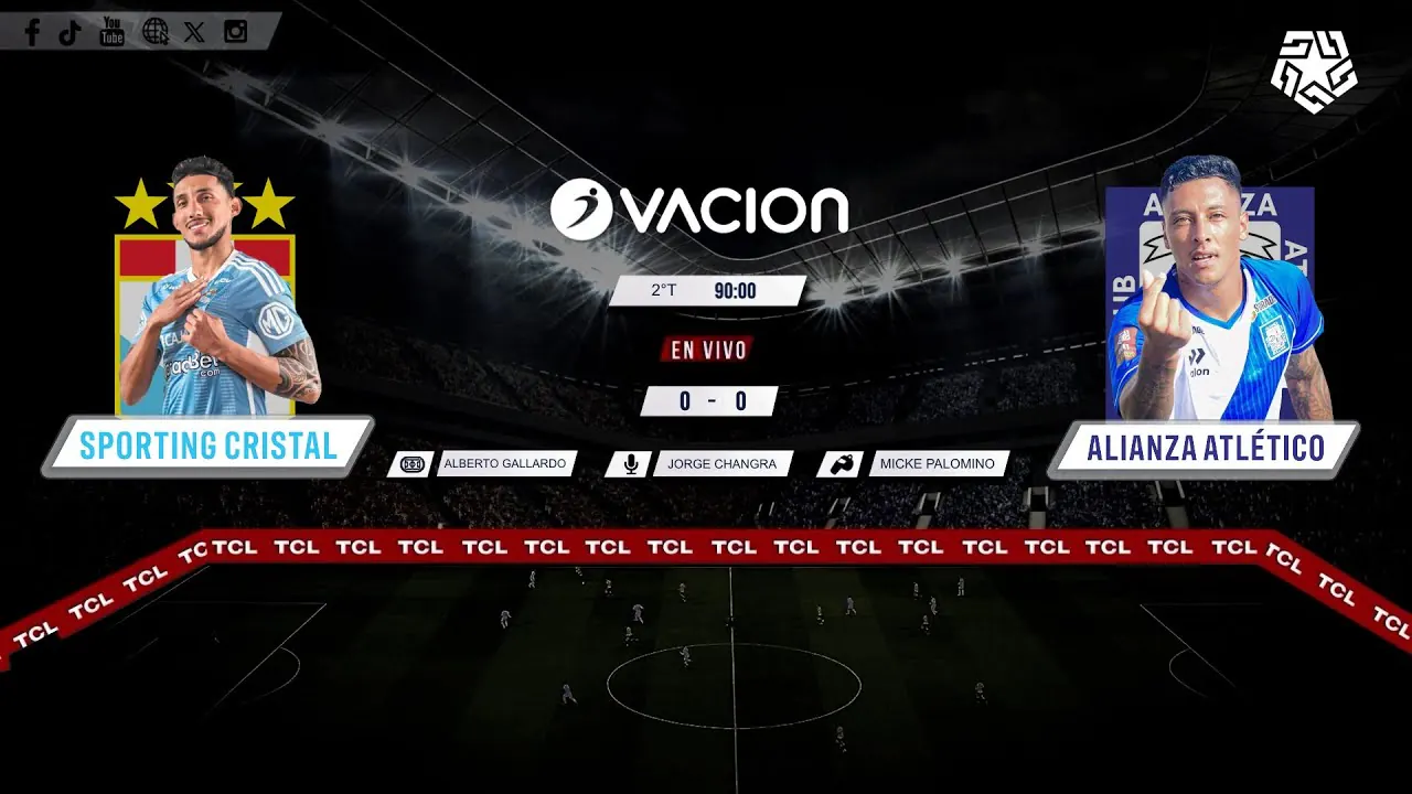 Reproducir: Sporting Cristal vs Alianza Atlético por RADIO OVACION 🔴 #ENVIVO | LIGA 1 TE APUESTO