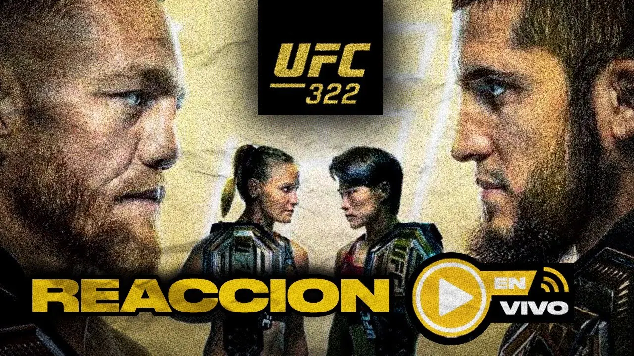 Reproducir: UFC 322 REACCIÓN EN VIVO