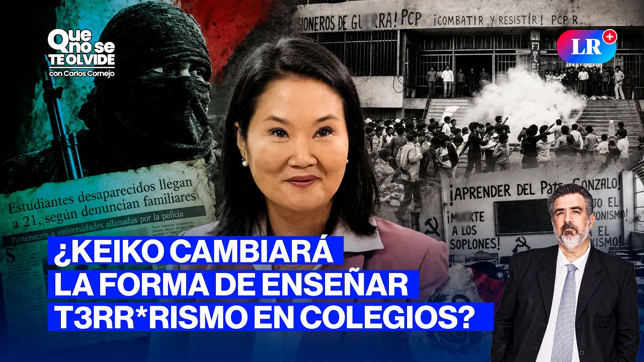 Reproducir: ¿KEIKO BUSCA ELIMINAR LA MEMORIA DEL PAÍS? VÍCTIMAS DEL T3RRORISMO EN VIVO | QUE NO SE TE OLVIDE