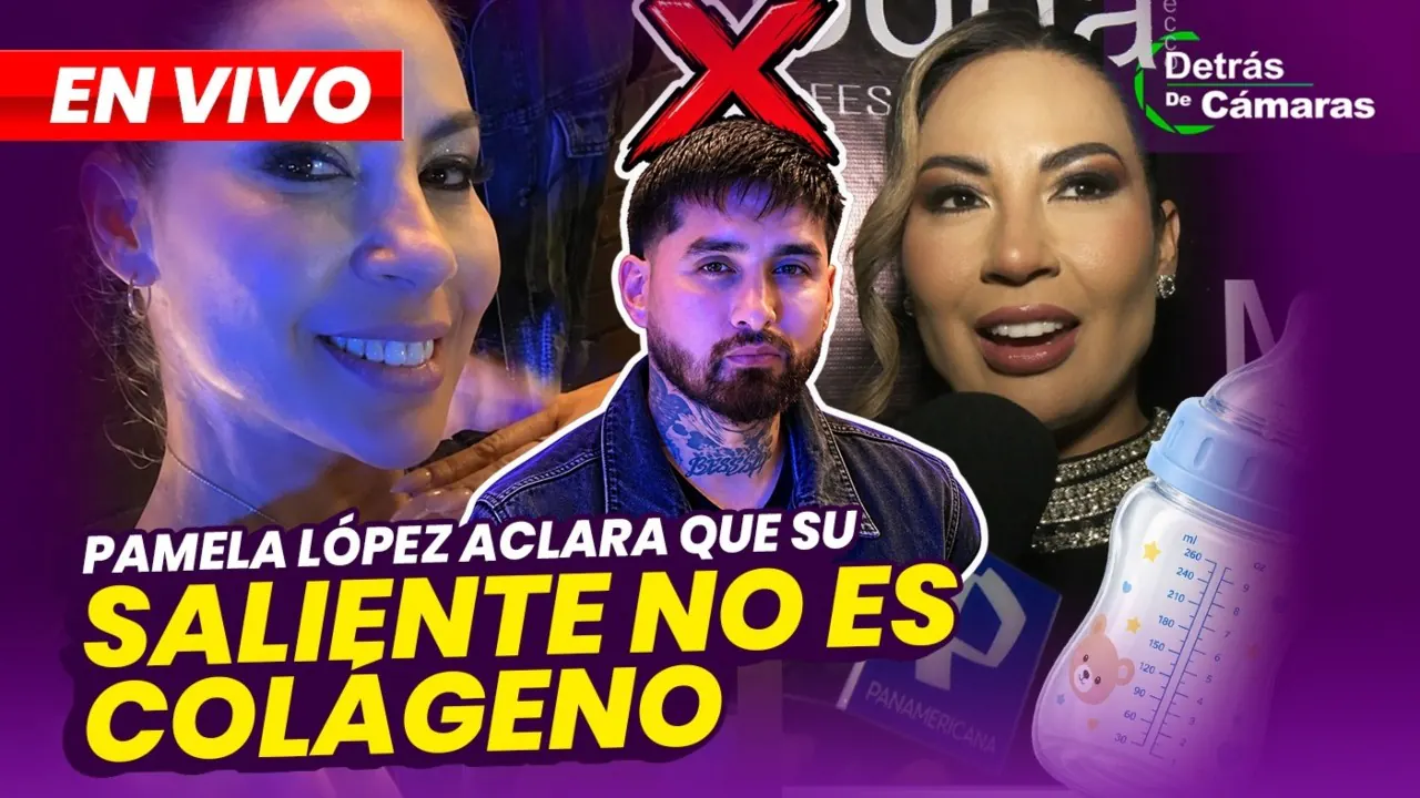 Reproducir: 🟣 EN VIVO - PAMELA LÓPEZ ASEGURA QUE SU SALIENTE NO ES COLÁGENO  – Panamericana TV